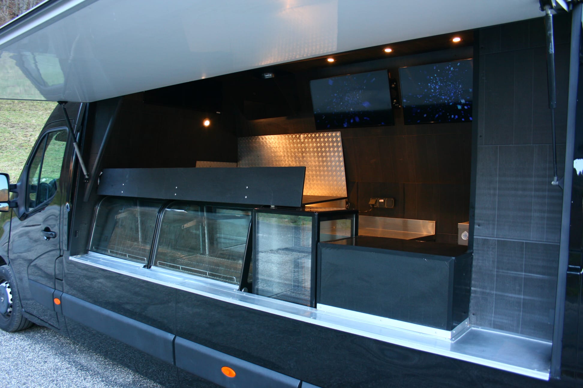 Intérieur food truck Platinum