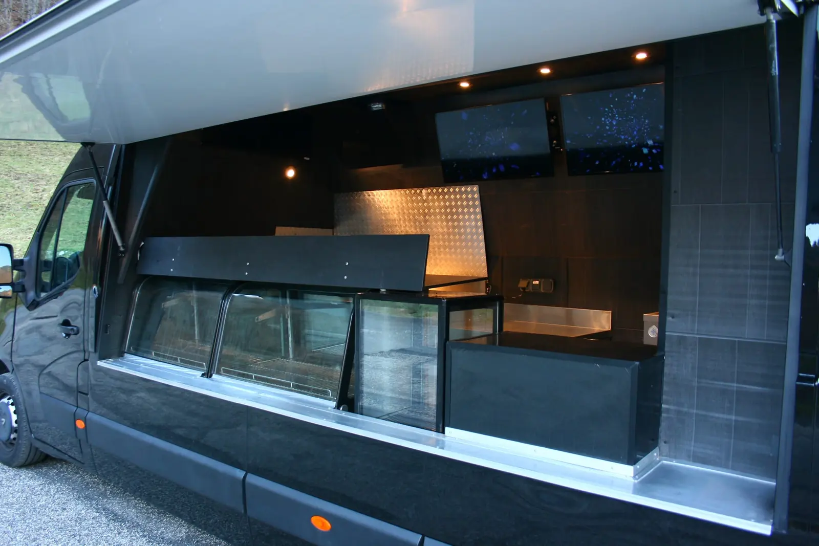 Intérieur food truck Platinum