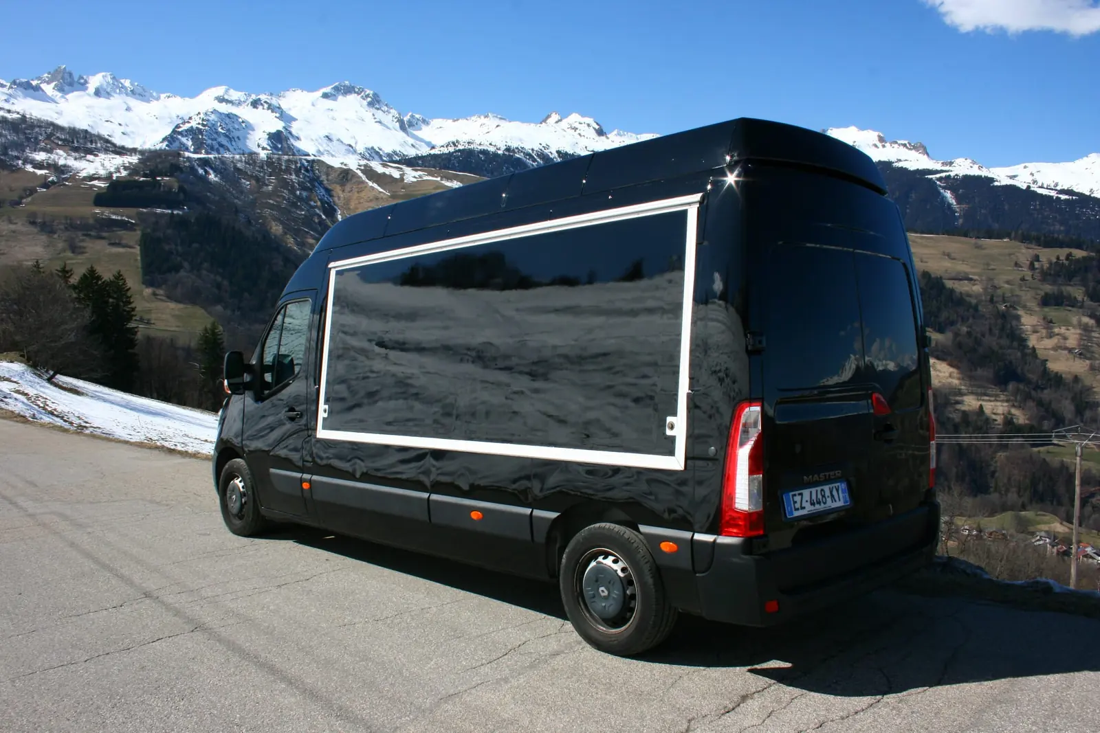 Food truck Platinum – détail carrosserie