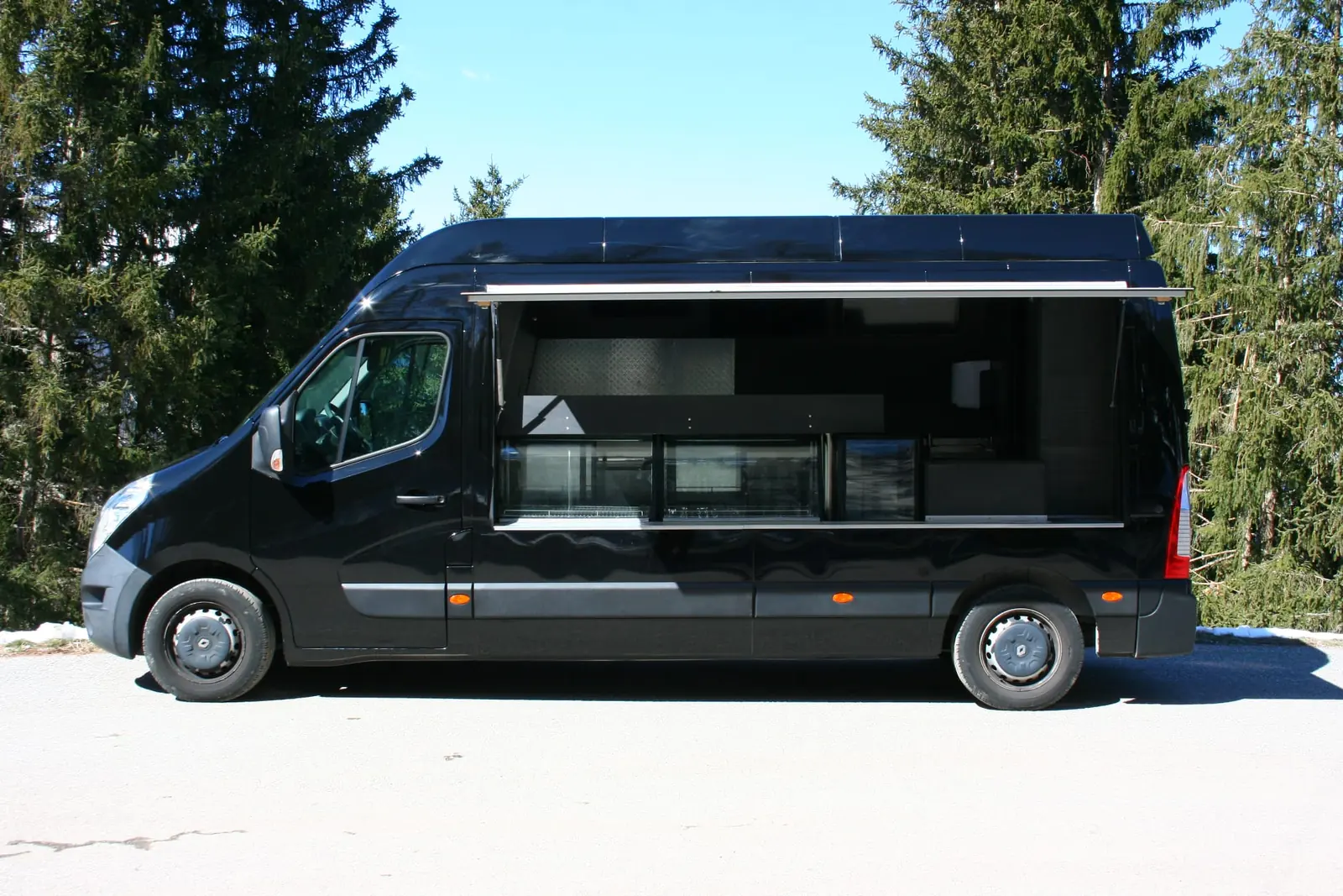 Food truck Platinum – menus digitaux